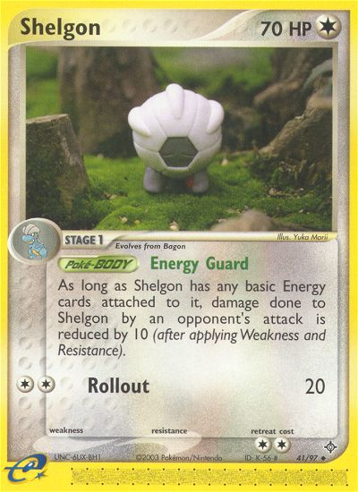 Shelgon (41/97) [EX: Dragon] | Pegasus Games WI