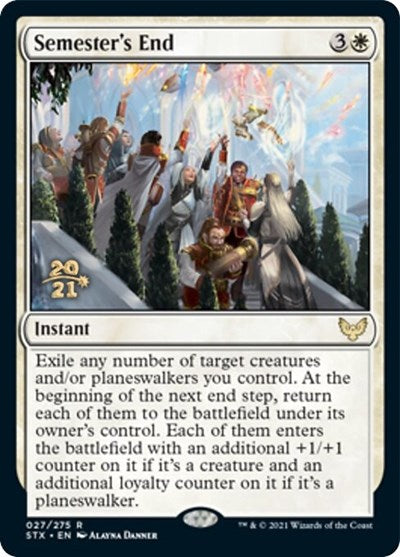 Semester's End [Strixhaven: School of Mages Prerelease Promos] | Pegasus Games WI
