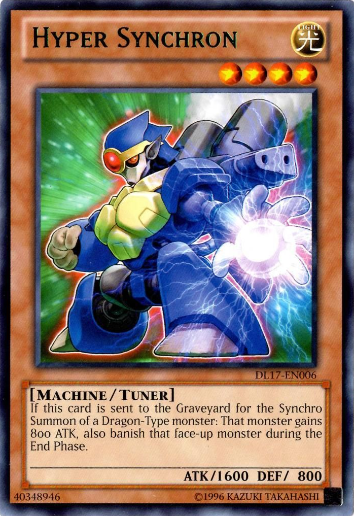 Hyper Synchron (Green) [DL17-EN006] Rare | Pegasus Games WI
