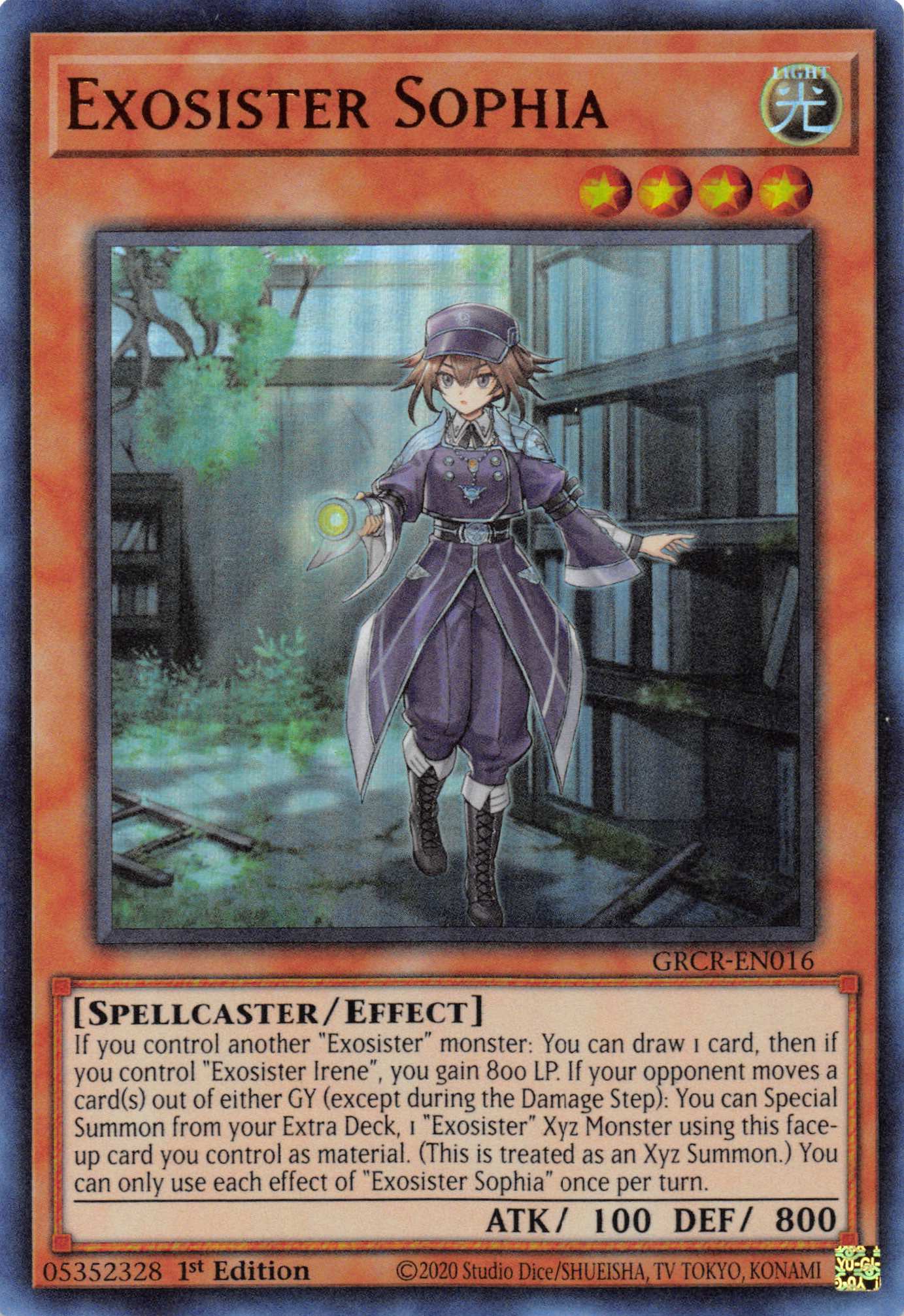 Exosister Sophia [GRCR-EN016] Ultra Rare | Pegasus Games WI