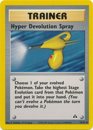 Hyper Devolution Spray (73/75) [Neo Discovery Unlimited] | Pegasus Games WI