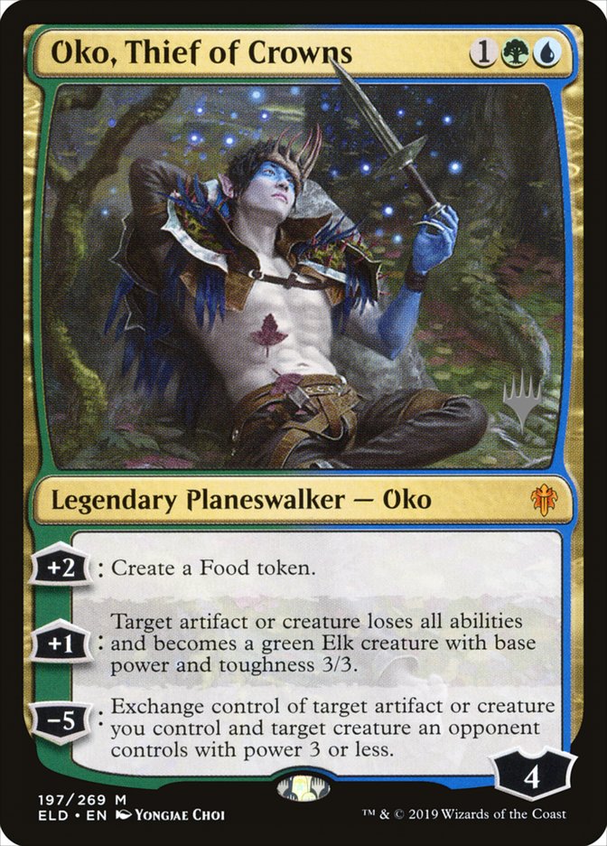 Oko, Thief of Crowns (Promo Pack) [Throne of Eldraine Promos] | Pegasus Games WI