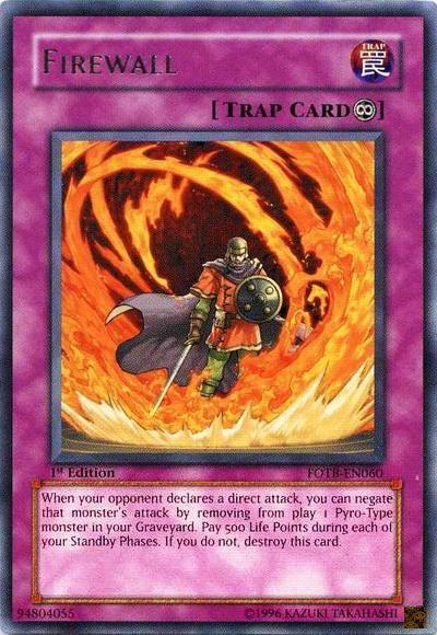 Firewall [FOTB-EN060] Rare | Pegasus Games WI