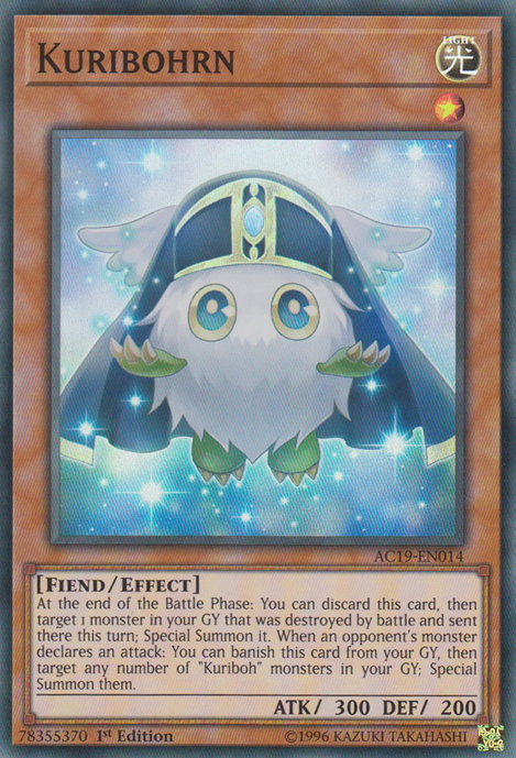 Kuribohrn [AC19-EN014] Super Rare | Pegasus Games WI