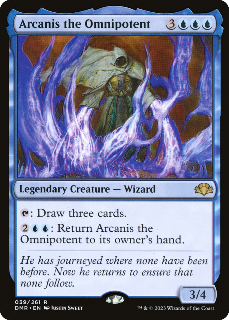 Arcanis the Omnipotent [Dominaria Remastered] | Pegasus Games WI