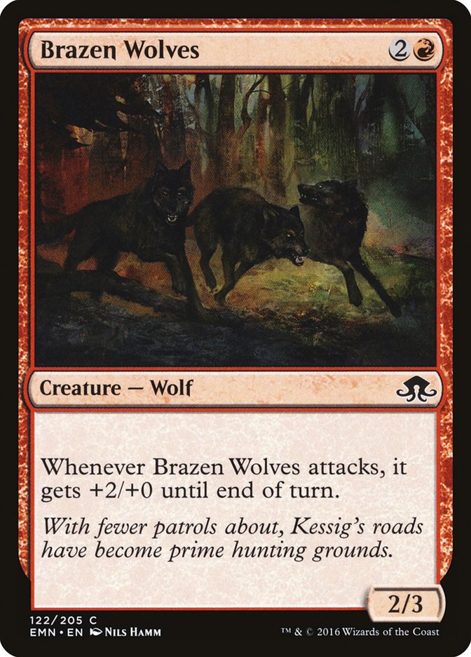 Brazen Wolves [Eldritch Moon] | Pegasus Games WI