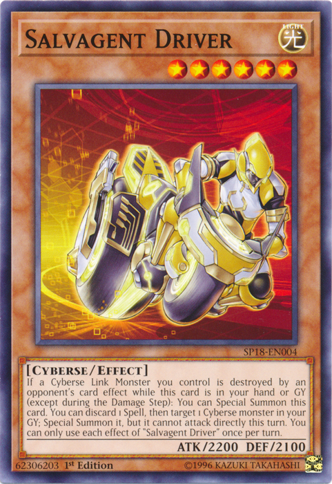 Salvagent Driver [SP18-EN004] Common | Pegasus Games WI