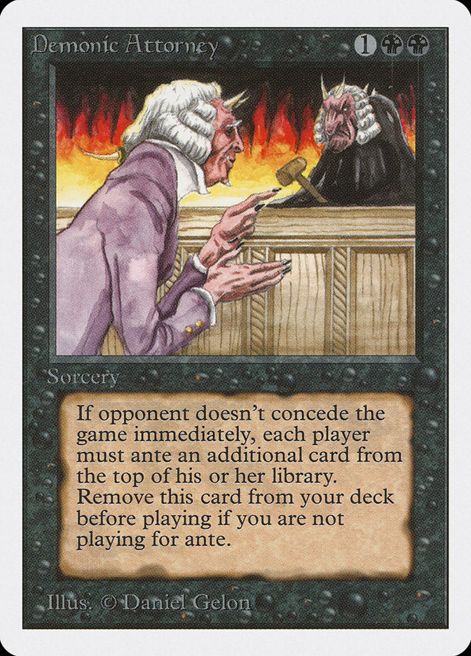 Demonic Attorney [Unlimited Edition] | Pegasus Games WI