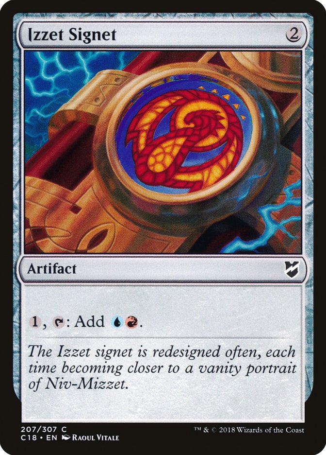 Izzet Signet [Commander 2018] | Pegasus Games WI