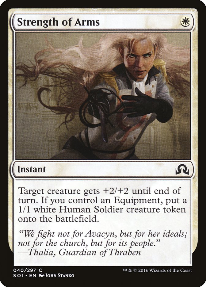 Strength of Arms [Shadows over Innistrad] | Pegasus Games WI