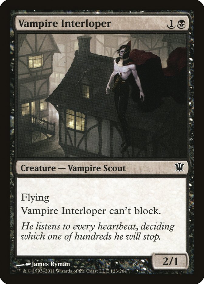 Vampire Interloper [Innistrad] | Pegasus Games WI