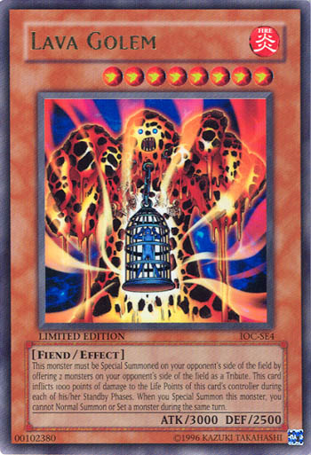 Lava Golem [IOC-SE4] Ultra Rare | Pegasus Games WI