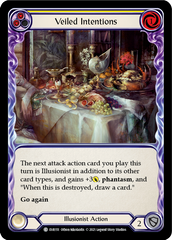 Veiled Intentions (Yellow) [EVR151] (Everfest)  1st Edition Normal | Pegasus Games WI