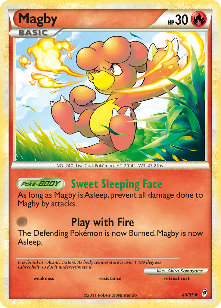 Magby (46/95) [HeartGold & SoulSilver: Call of Legends] | Pegasus Games WI