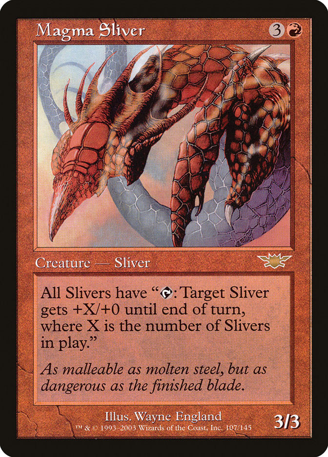 Magma Sliver [Legions] | Pegasus Games WI