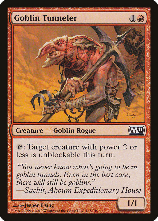 Goblin Tunneler [Magic 2011] | Pegasus Games WI