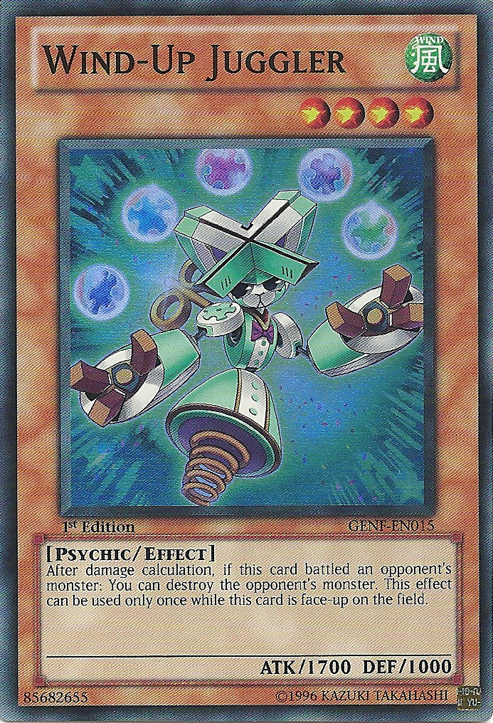 Wind-Up Juggler [GENF-EN015] Super Rare | Pegasus Games WI