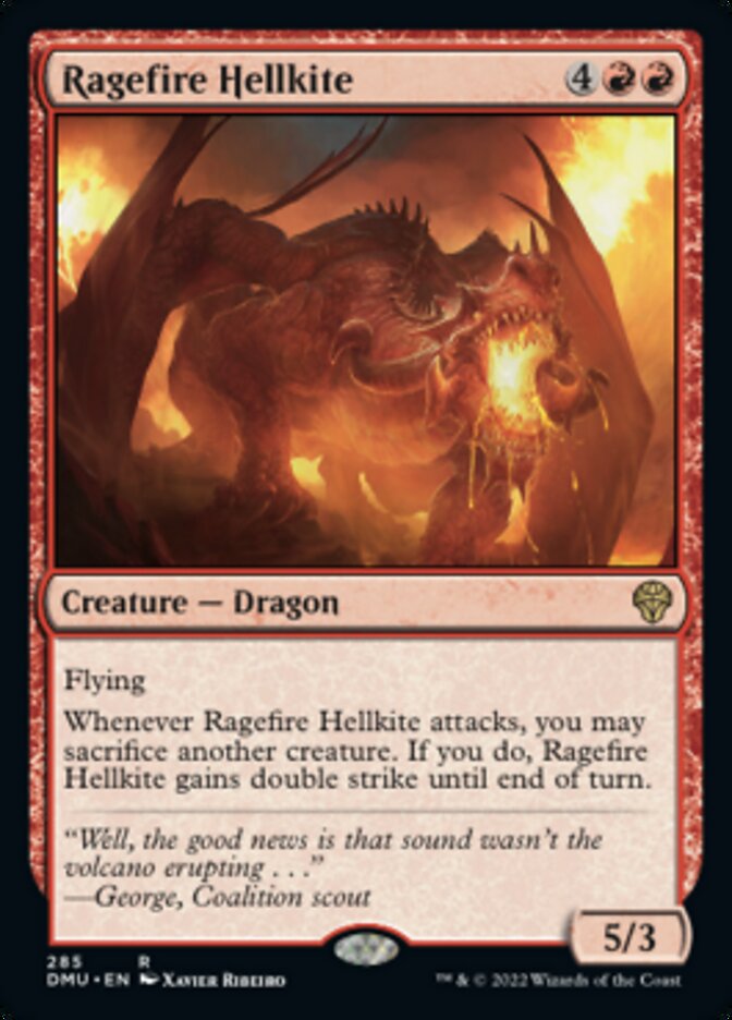 Ragefire Hellkite [Dominaria United] | Pegasus Games WI