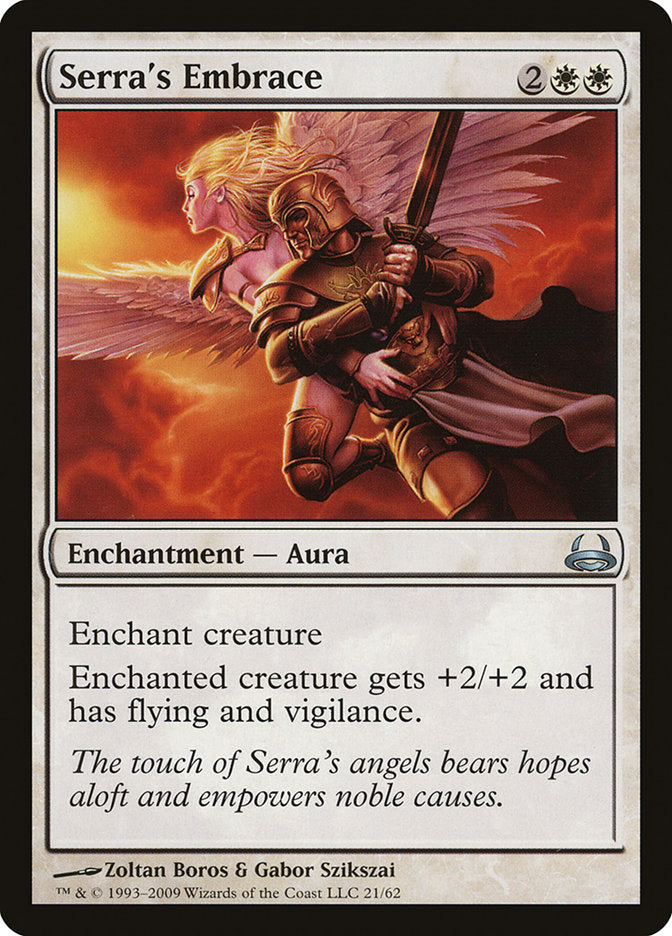Serra's Embrace [Duel Decks: Divine vs. Demonic] | Pegasus Games WI