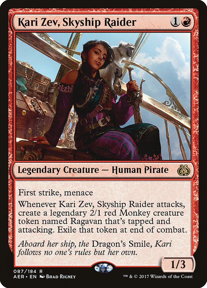 Kari Zev, Skyship Raider [Aether Revolt] | Pegasus Games WI