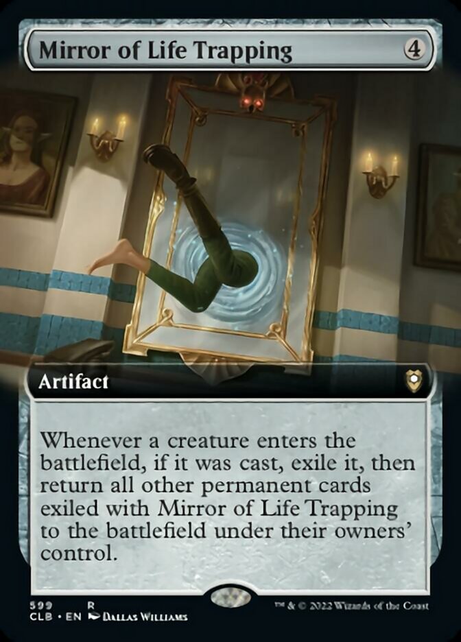 Mirror of Life Trapping (Extended Art) [Commander Legends: Battle for Baldur's Gate] | Pegasus Games WI