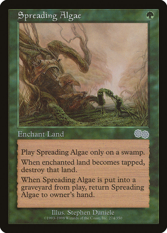 Spreading Algae [Urza's Saga] | Pegasus Games WI