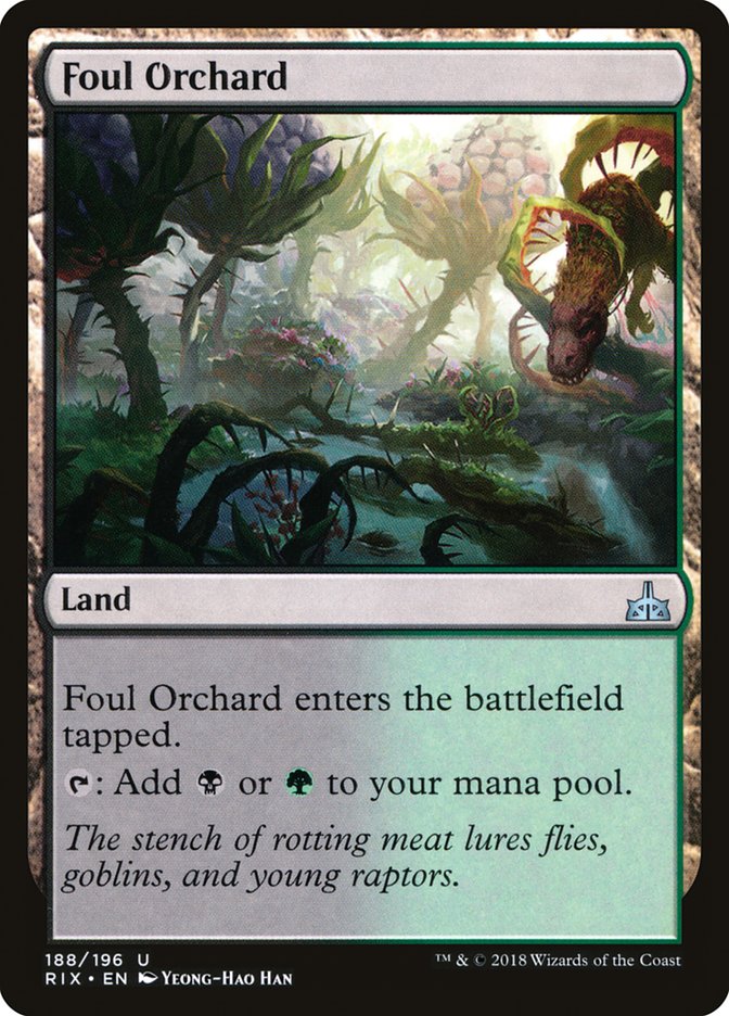 Foul Orchard [Rivals of Ixalan] | Pegasus Games WI