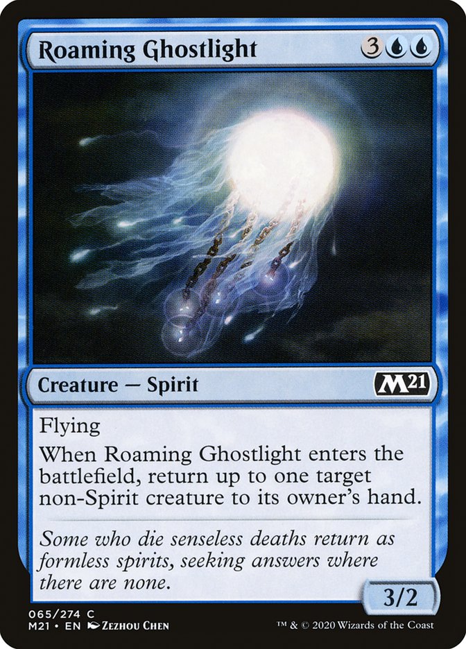 Roaming Ghostlight [Core Set 2021] | Pegasus Games WI