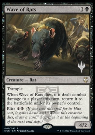 Wave of Rats (Promo Pack) [Streets of New Capenna Commander Promos] | Pegasus Games WI