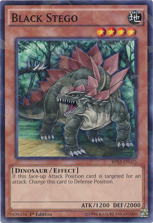 Black Stego (Shatterfoil) [BP03-EN025] Common | Pegasus Games WI