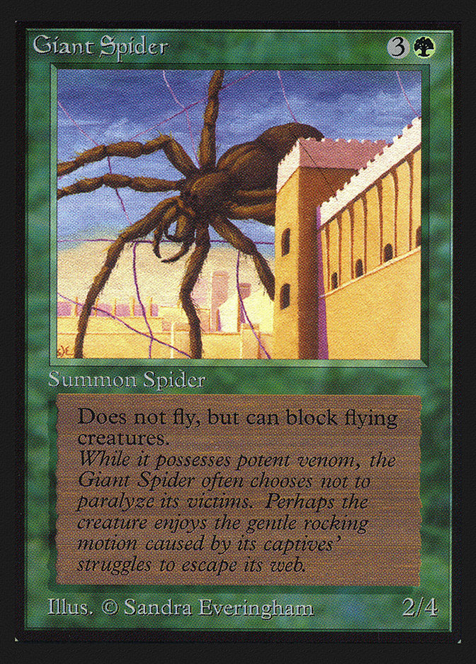 Giant Spider [International Collectors' Edition] | Pegasus Games WI
