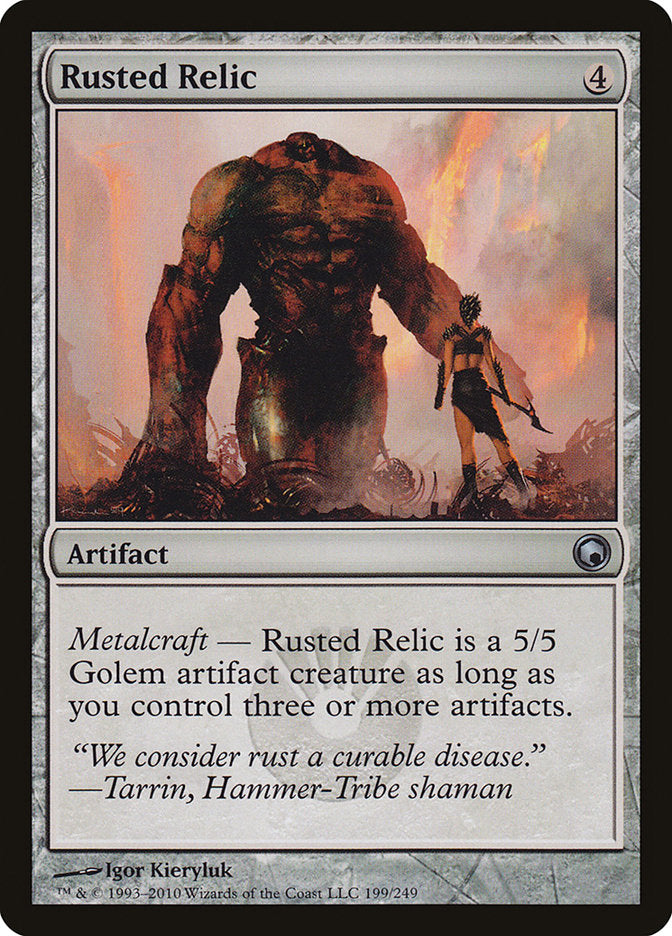 Rusted Relic [Scars of Mirrodin] | Pegasus Games WI