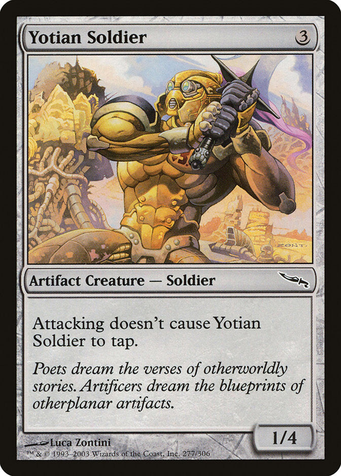 Yotian Soldier [Mirrodin] | Pegasus Games WI