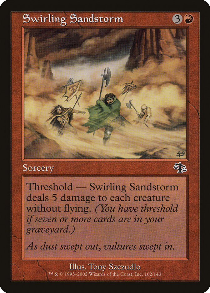 Swirling Sandstorm [Judgment] | Pegasus Games WI