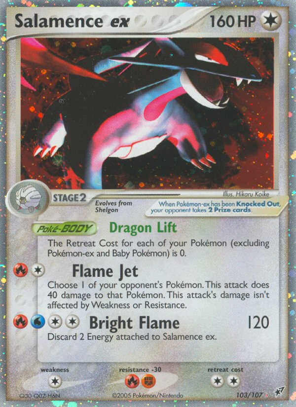 Salamence ex (103/107) [EX: Deoxys] | Pegasus Games WI