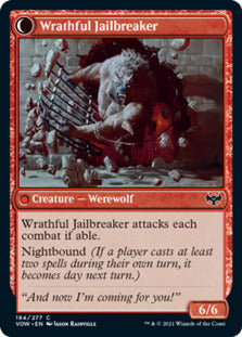 Weary Prisoner // Wrathful Jailbreaker [Innistrad: Crimson Vow] | Pegasus Games WI