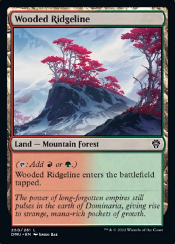 Wooded Ridgeline [Dominaria United] | Pegasus Games WI