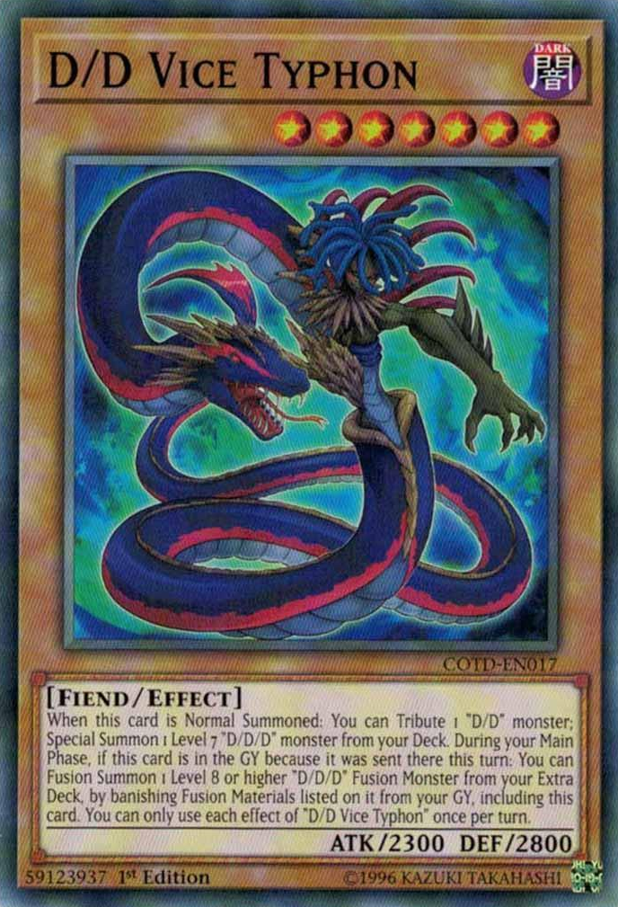 D/D Vice Typhon [COTD-EN017] Common | Pegasus Games WI