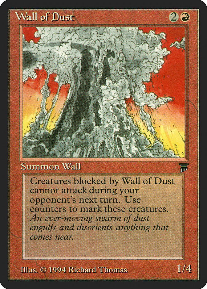 Wall of Dust [Legends] | Pegasus Games WI