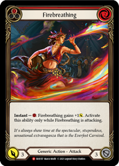 Firebreathing [EVR157] (Everfest)  1st Edition Rainbow Foil | Pegasus Games WI