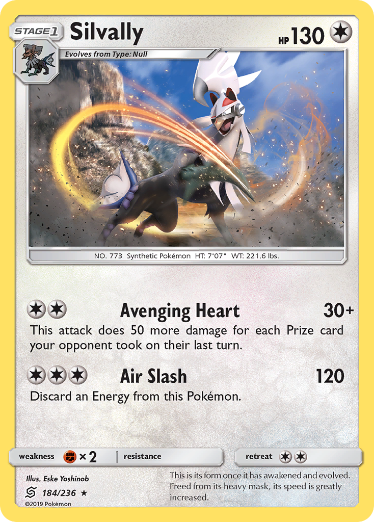 Silvally (184/236) [Sun & Moon: Unified Minds] | Pegasus Games WI