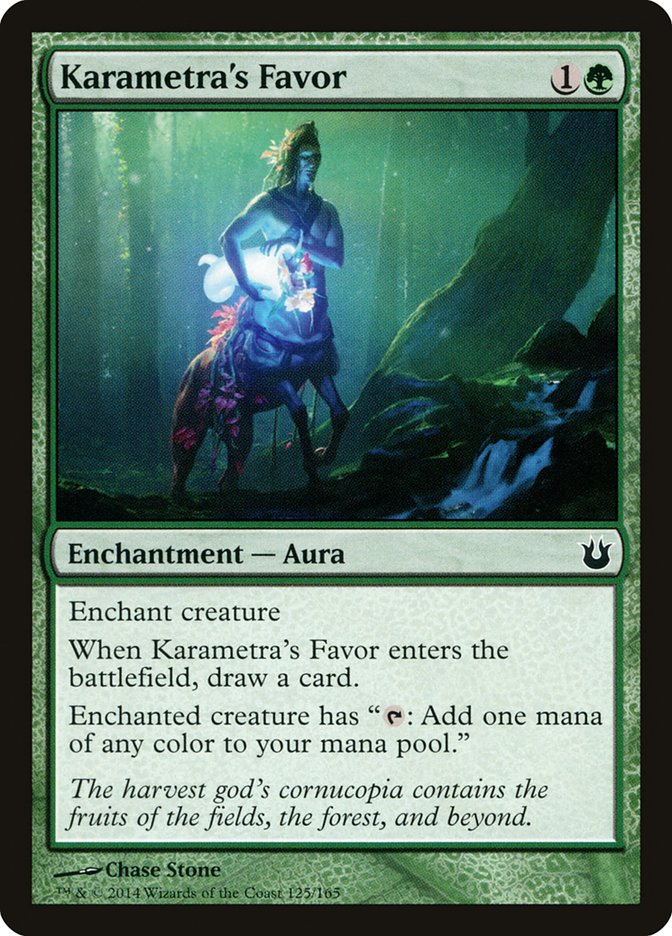 Karametra's Favor [Born of the Gods] | Pegasus Games WI