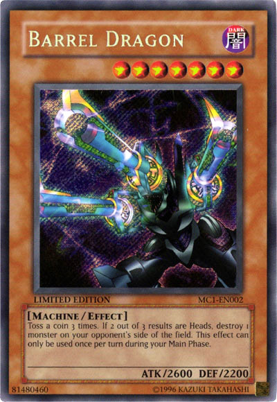Barrel Dragon [MC1-EN002] Secret Rare | Pegasus Games WI