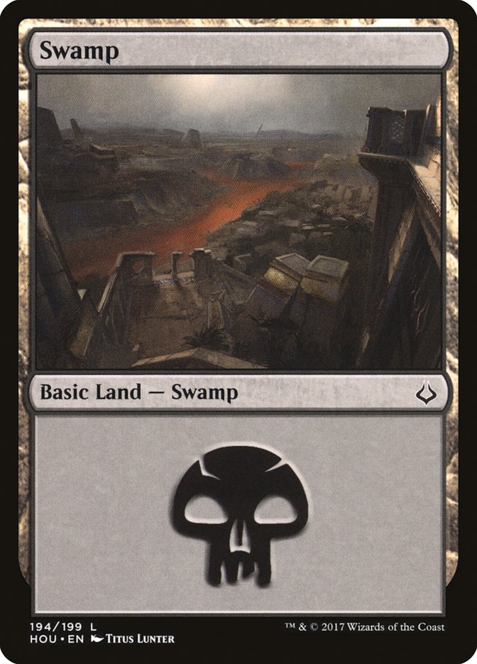 Swamp (194) [Hour of Devastation] | Pegasus Games WI