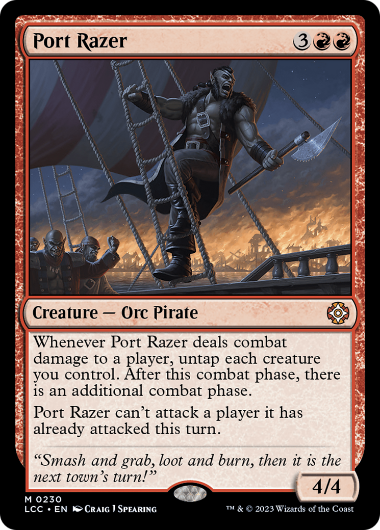 Port Razer [The Lost Caverns of Ixalan Commander] | Pegasus Games WI