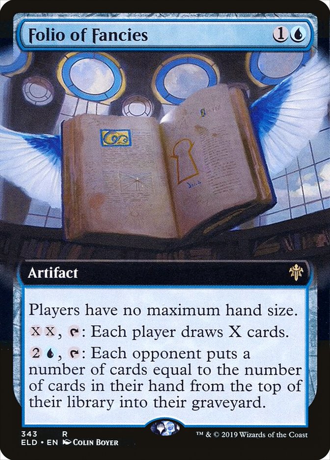 Folio of Fancies (Extended Art) [Throne of Eldraine] | Pegasus Games WI