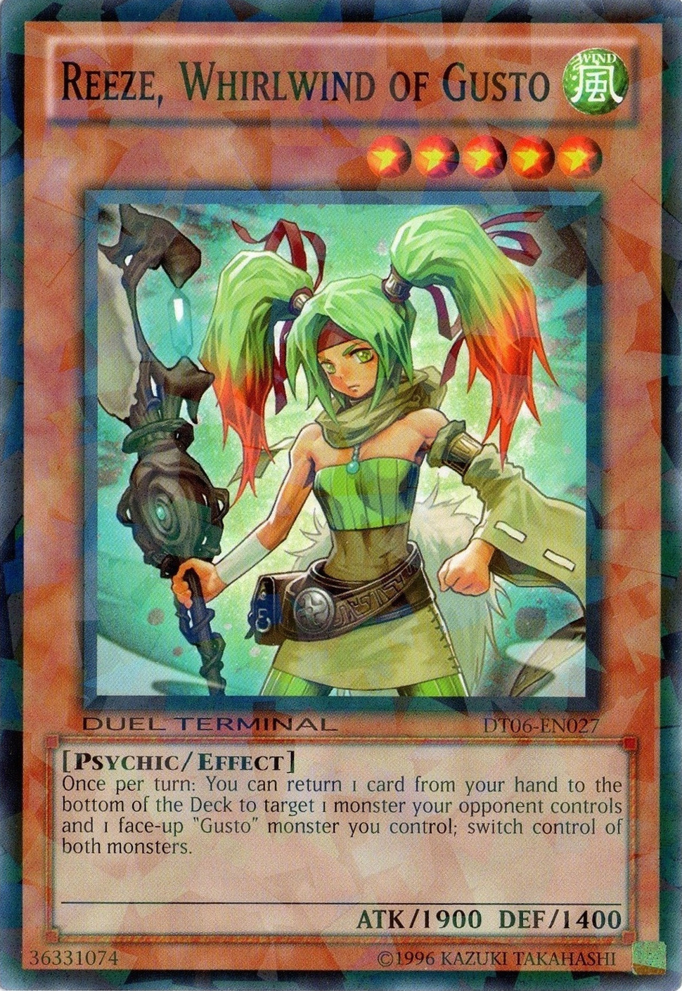 Reeze, Whirlwind of Gusto [DT06-EN027] Common | Pegasus Games WI