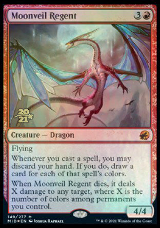 Moonveil Regent [Innistrad: Midnight Hunt Prerelease Promos] | Pegasus Games WI