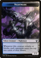 Satyr // Nightmare Double-Sided Token [Theros Beyond Death Tokens] | Pegasus Games WI