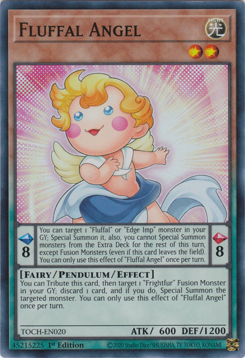 Fluffal Angel [TOCH-EN020] Super Rare | Pegasus Games WI